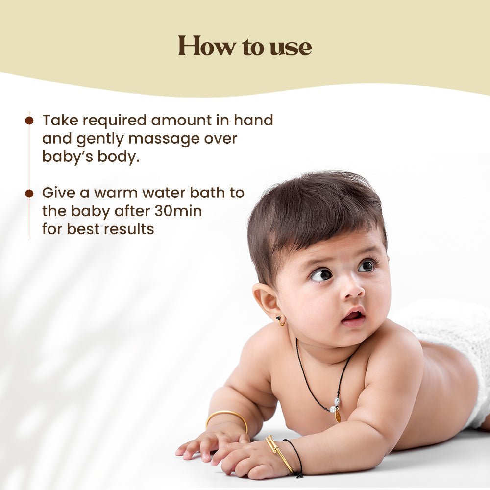 Herbal Baby Massage Oil-100ml