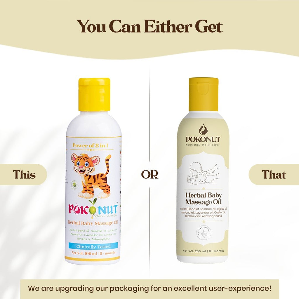 Herbal Baby Massage Oil-100ml